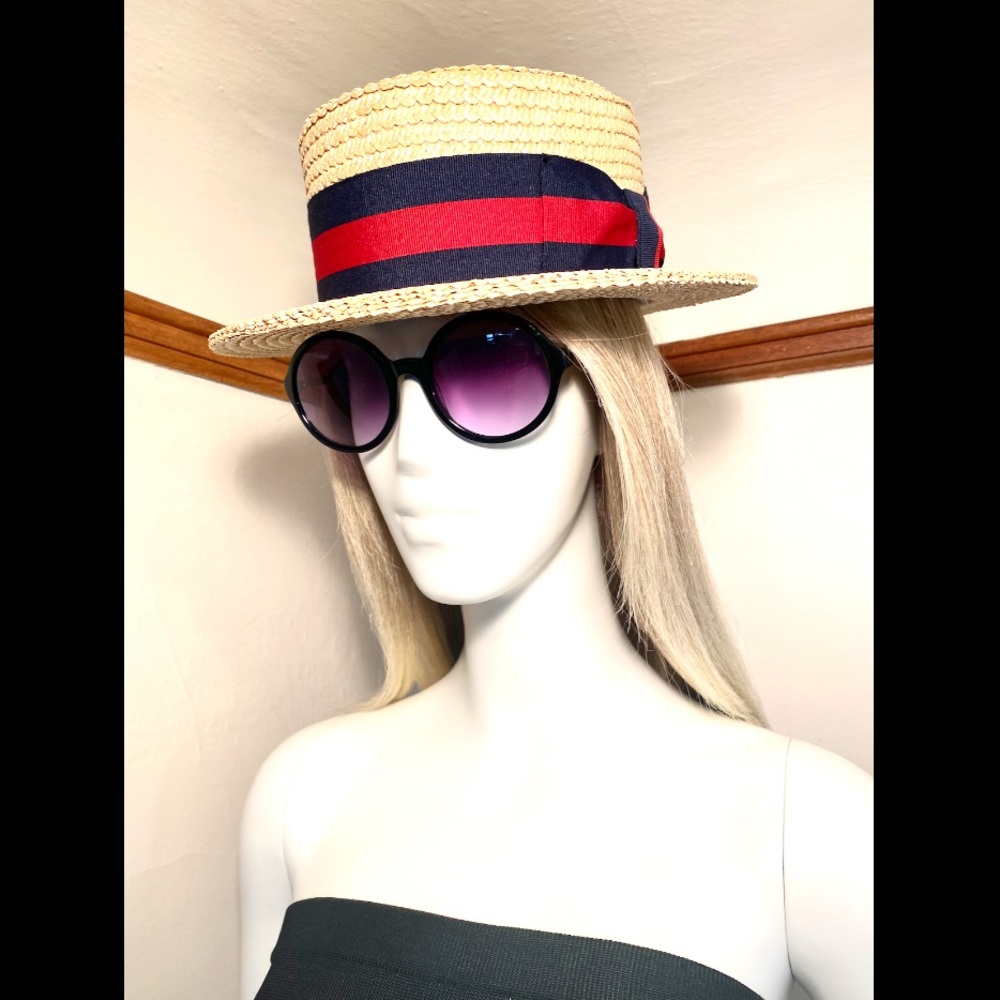 VINTAGE ITALIAN HAT - ITALY Sz = 57 US Sz = 7 1/8